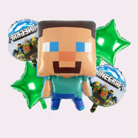 Kit de Globos Minecraft