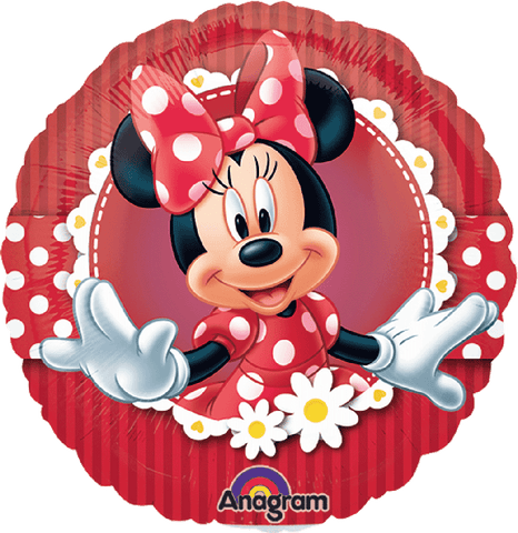 Globo Metalico 09" Minnie