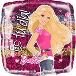 Globo Metalico 09" Barbie