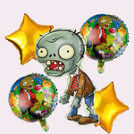 Kit de Globos Plantas vs Zombies