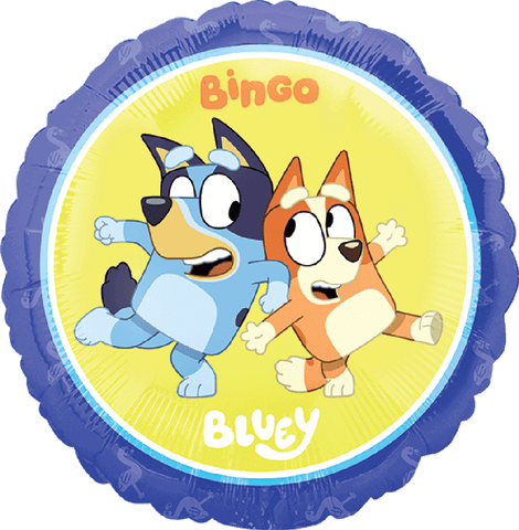 Globo Metalico Bluey