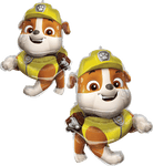 Globo Metalico 24" Rubble Paw Patrol