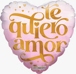 Globo Metalico 18” Te Quiero Amor