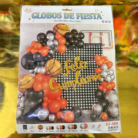 Kit Arco de Globo Basquet