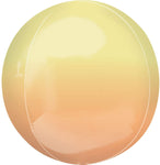 Globo Orbz Ombré Amarillo