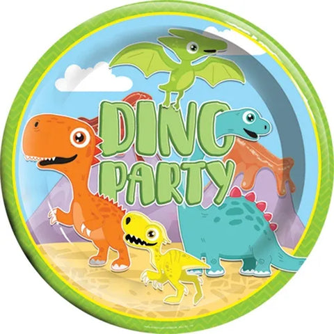 Plato Pastelero Dino Party