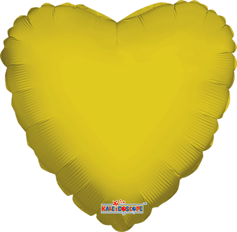 Corazón Metálico 18" Oro